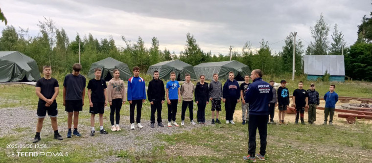 🏕️ Спортивный старт в лагере "Авангард"! ⚡.